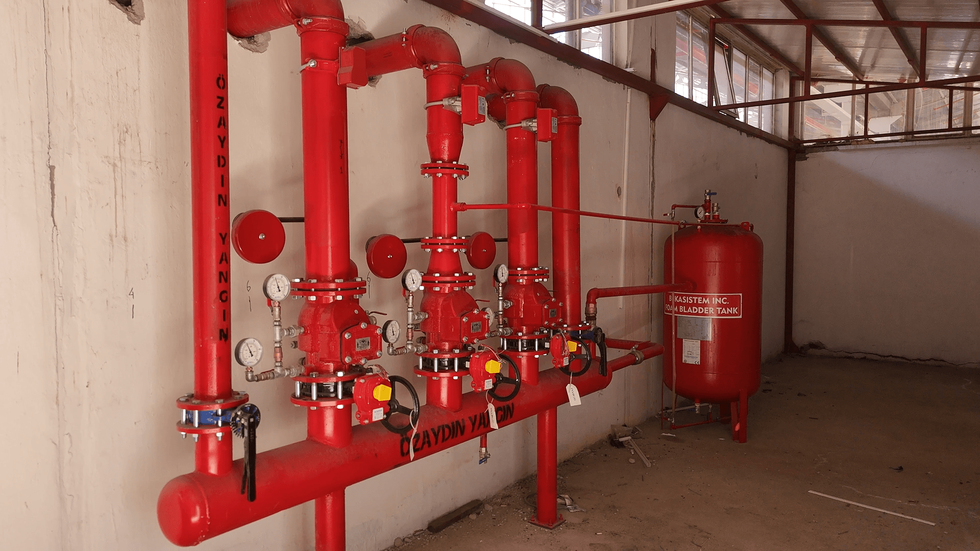 Köpüklü Sprinkler Sistemleri